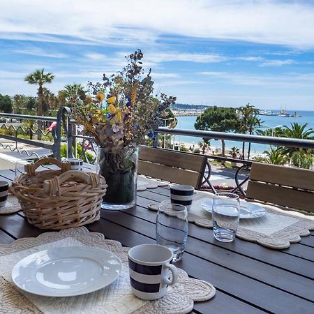 Cannes Croisette Superbe 3P Front De Mer Exterior foto